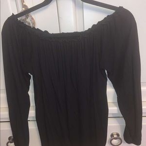 American Eagle strapless long sleeve